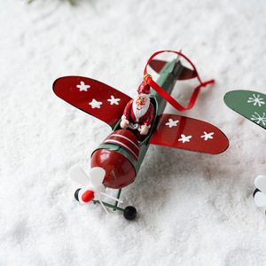Adornos Colgantes para Árbol de Navidad DAMAI, Santa Claus, Reno y Avión, Decoraciones Navideñas - Product Image 4