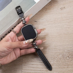 Correa de Reloj Decorada con Estrellas y Diamantes de 42mm 46mm 49mm, Brazalete para <span class=keywords><strong>Apple</strong></span> <span class=keywords><strong>Watch</strong></span> Serie 11, Compatible con Logotipo Personalizado - Product Image 3