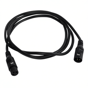 สายเคเบิล DMX XLR 3 ขา 1 เมตร สำหรับอุปกรณ์ไฟเวที - Product Image 3