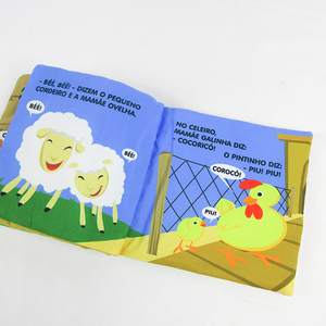 Giáo Dục Sớm Bé Khác Đồ Chơi Có Thể Giặt Bé Tắm Sách, Không Độc Hại Vải Mềm Bé Vải Sách - Product Image 2