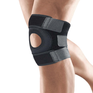 Rodillera sin Estabilizador Lateral, Transpirable, Ajustable, Antideslizante, <span class=keywords><strong>de</strong></span> Nailon y Algodón Grueso, Soporte para <span class=keywords><strong>Rodilla</strong></span> para Ejercicio y Alivio del <span class=keywords><strong>Dolor</strong></span> - Product Image 3