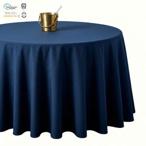 ผ้าปูโต๊ะร้านอาหาร โพลีเอสเตอร์ทอแบบทนทาน สีพื้น ซักได้ กันน้ำ เป็นมิตรกับสิ่งแวดล้อม ปรับแต่งได้ รูปทรงสี่เหลี่ยม - Product Image 1