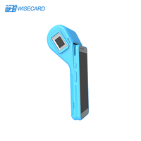 Solution SDK SoftPOS Wiseard T80, smartphones, terminaux de paiement sans contact mobiles 4G NFC, terminaux de paiement Android portables T80 avec lecteur d'empreintes digitales