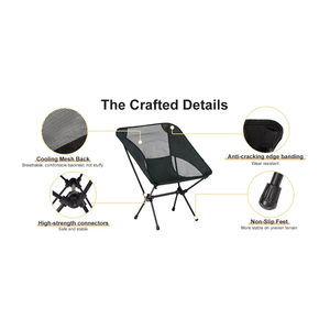 <span class=keywords><strong>Silla</strong></span> <span class=keywords><strong>Plegable</strong></span> Ligera Tipo Luna para Pesca, <span class=keywords><strong>Playa</strong></span>, Camping, Dibujo, Picnic, <span class=keywords><strong>Silla</strong></span> Portátil para Exteriores - Product Image 6
