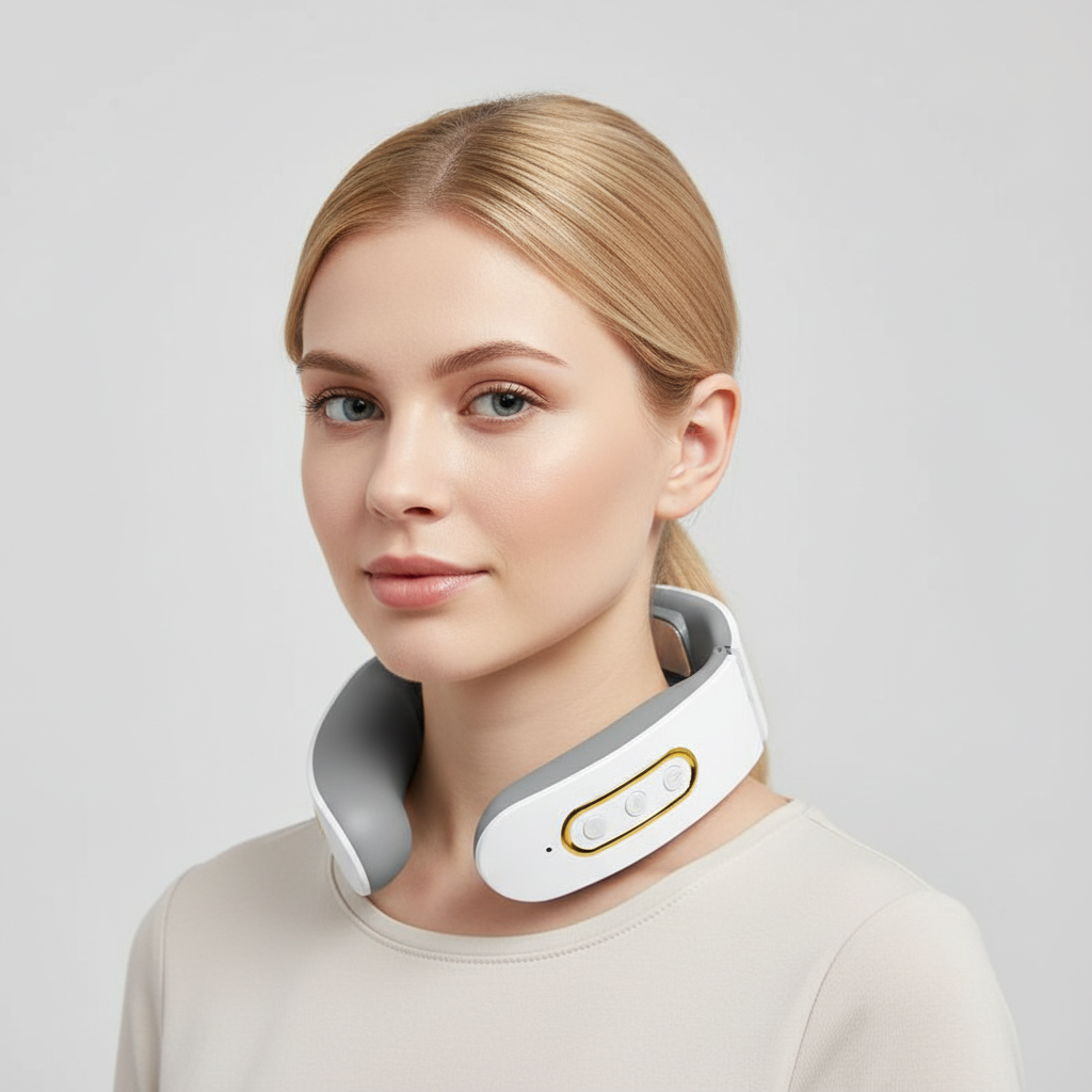Top Selling Products <strong>2026</strong> New Arrivals Portable Electric <strong>Neck</strong> and Shoulder Massager With Pulse Heated