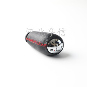 Pommeau de levier de vitesse en cuir pour Renault 5, 6 vitesses, design ergonomique - Product Image 1