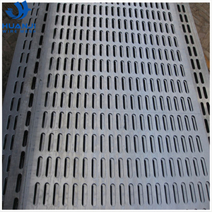 Panneaux en métal perforé décoratifs et tôles plates en acier inoxydable avec trous ronds - Product Image 2