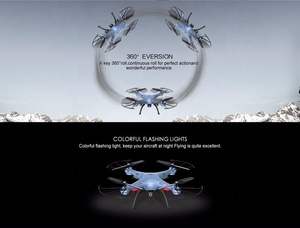 Quadcopter cho trẻ em Syma X5HW 3.7V Pin Wifi FPV rc bay không người lái mô hình máy bay máy bay - Product Image 6