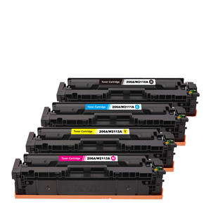 Cartucho de Tóner Compatible Befon <span class=keywords><strong>HP</strong></span> Color 2100, Paquete de 4, <span class=keywords><strong>206A</strong></span> (210X W2100) Pro 4201dn/dw/MFP, Rendimiento 1350/1250, Grado A+, 18 Meses - Product Image 2