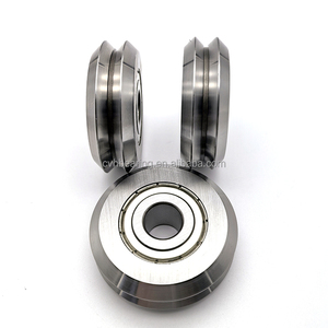 W4 W4X VW4XXL RM4SSX RM4ZZ W4-2RS 15x59.94x19.05mm W Type <strong>V</strong> <strong>Groove</strong> Linear <strong>Guide</strong> Rail Track Roller <strong>Bearing</strong> - Product Image 2