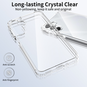 เคสโทรศัพท์มือถือคุณภาพสูงใส สำหรับ Samsung <span class=keywords><strong>Galaxy</strong></span> A16 <span class=keywords><strong>5G</strong></span> ป้องกันรอยขีดข่วน ป้องกันเหลือง กันกระแทก ฝาหลังใส - Product Image 5