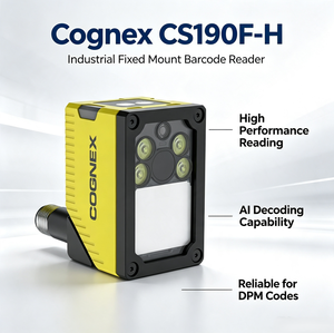 Cognex CS190F-05-LM CS190F-12-LM 1.5MP 1440 X 1080 กล้องอ่านบาร์โค้ดแบบติดตั้งถาวร IP67 สำหรับงานอุตสาหกรรม - Product Image 3