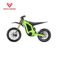 Moto électrique Spirit Leopard XF PRO à batterie lithium 72V haute vitesse, vitesse maximale de 96 km/h, puissante moto électrique pour adultes