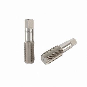 ดอ<span class=keywords><strong>ก</strong></span>ต๊าปเกลียวเหล็<span class=keywords><strong>ก</strong></span> HSS สีเงิน พร้อมด้ามจับหกเหลี่ยม สำหรับเกลียวท่อ NPT เมตริก ยี่ห้อ TEBAK - Product Image 2