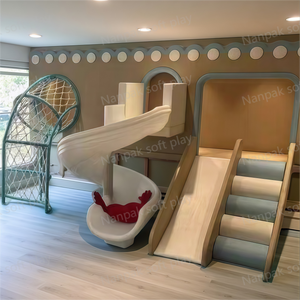 Équipement de terrain de jeu intérieur doux interactif jeu de rôle sensoriel pour enfants compétences sociales <span class=keywords><strong>escalade</strong></span> maison jeu doux pour café centre commercial <span class=keywords><strong>salle</strong></span> de fête - Product Image 5