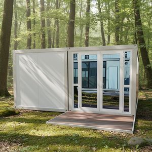 Logement modulaire pliable en forme de Z, prix de vente raisonnable, style de conteneur compact, résidence préfabriquée - Product Image 1