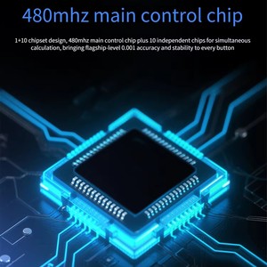 Mars75 Pro Siêu Chuyển Đổi Từ Tính Hiệu ứng Hall Gasket Chơi Game Bàn Phím 0.125MS Độ trễ rt0.001mm 8K bỏ phiếu tỷ lệ - Product Image 4