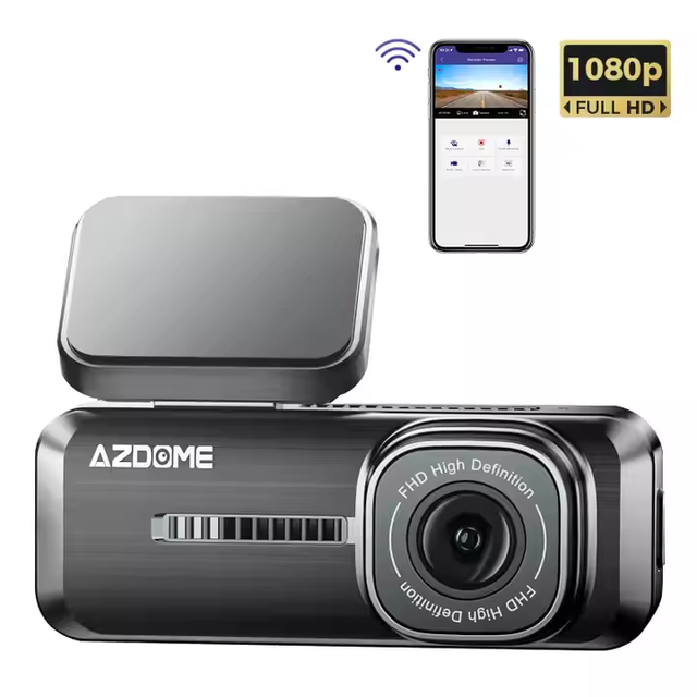 AZDOME M200 1080P Dashcam Built in Wifi Dash Camera for Cars Car Black Box Camera HP 1080P Dash Cam