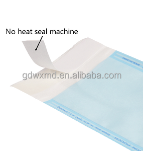Bolsa de Papel Francés para Esterilización en Autoclave Dental, Bolsa de Papel con Película Azul para Esterilización con Gas EO, Bolsa de Papel Autosellable - Product Image 3