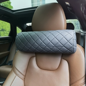 <span class=keywords><strong>Coussin</strong></span> de nuque de voiture de luxe imperméable de haute qualité, taille personnalisée, en <span class=keywords><strong>mousse</strong></span> à mémoire de forme, en PU, pour voitures coréennes et japonaises - Product Image 4