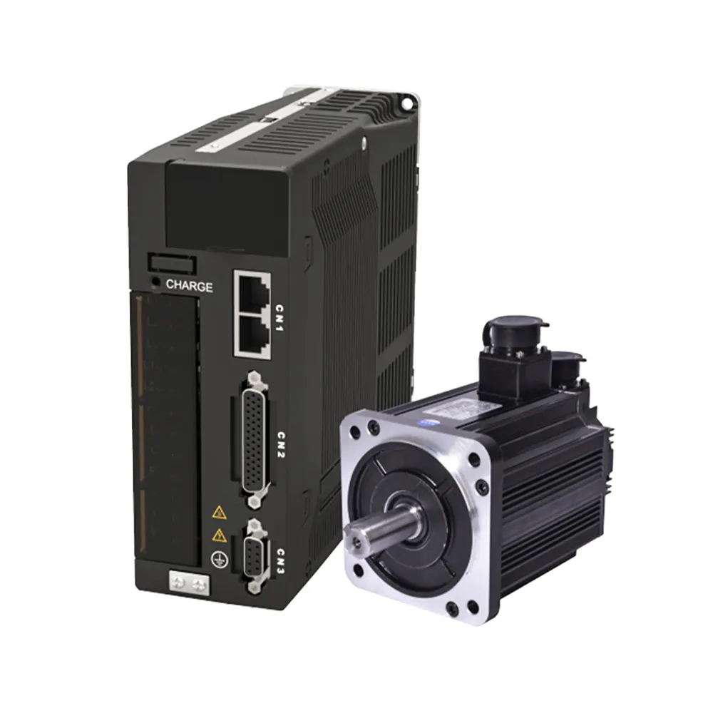 Fábrica de alta precisión 380V 3KW AC servo motor 2000rpm AC servo codificador motor para máquina de coser