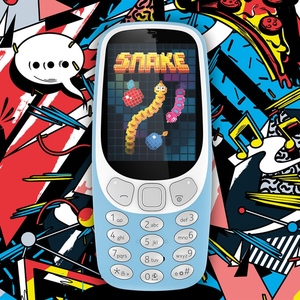 <span class=keywords><strong>Telefono</strong></span> Cellulare Classico 3310 2017 2G Sbloccato con Display QVGA 2.4, Fotocamera 2MP, Batteria 1200mAh, BT, FM, MP3, MicroSD, Robusto - Product Image 2