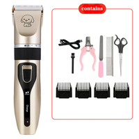 Tondeuse Électrique Sans Fil Professionnelle OEM à Lame Épaisse pour Poils d'Animaux, Rechargeable et Rapide, pour Toilettage de Chiens