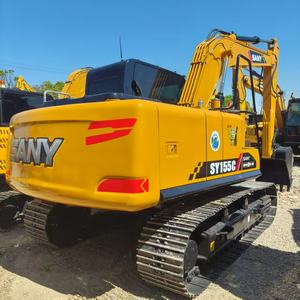 Excavatrice sur chenilles Sany S155c Pro SY155c de 15 tonnes avec moteur, capacité de la benne de 1,33 m, en bon état, à vendre - Product Image 1