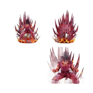 Figuras de Anime de Alta Calidad de Dragon Ball Reddened Son <span class=keywords><strong>Goku</strong></span> Kaioken, Producto Nuevo de Dibujos Animados, Figura de Acción Coleccionable al por Mayor - Product Image 4