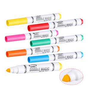 Perfect Custom Logo Fine Point Permanent <b>Washable</b> Graffiti Textile Fabric Paint <b>Marker</b> Pen Set for Painting Writing - Product Image 2