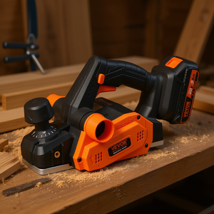 Cepillo Eléctrico Inalámbrico Vevor de 3-1/4 Pulgadas de Ancho con Cuchillas HSS y Salida de Polvo de Doble Lado, Herramienta para Trabajar la Madera - Product Image 2