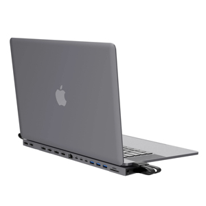 แท่นเชื่อมต่อจอแสดงผลหลายจอ HyperDrive 4K สำหรับ MacBook Pro/AIR ขนาด 13"-16" - Product Image 3
