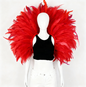 Tüy kanat hafif sineklik tarzı cadılar bayramı COSPLAY kostüm özelleştirilebilir renk peri kanatları toplu karnaval Unisex yetişkinler - Product Image 1