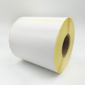 Beyaz doğrudan sıcaklık etiketi ile fabrika fiyat kağıt rulosu termosensitif pergamin kağıt nakliye etiket çıkartmaları - Product Image 6