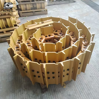 Ensemble de chaîne de chenilles en acier pour Komatsu D51EX/PX D61EX/PX D65EX/PX D75EX/PX Bulldozer Track Link Shoe Group