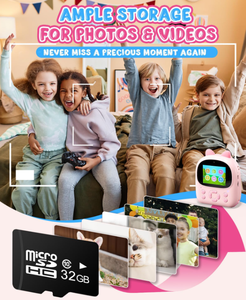 Cámara Digital Instantánea para Niños, con Pantalla IPS HD de 2.4 Pulgadas, Portátil, Divertida y Rápida, con Tarjeta SD de 32 GB - Product Image 5