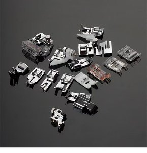 Nhà Máy Trực Tiếp Hộ Gia Đình Điện Máy May Đa Chức Năng Khác Bộ Sưu Tập Dây Kéo Ép Chân Gói Vải Kim Loại - Product Image 6