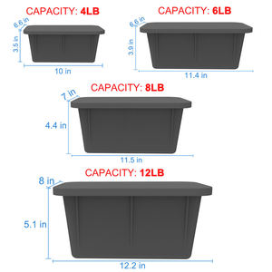 Molde de silicona extragrande de gran venta para bloques de hielo, ideal para neveras portátiles y cajas térmicas para pesca <span class=keywords><strong>al</strong></span> aire libre de larga duración. - Product Image 3