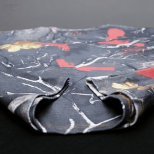 Camiseta Extra Grande Personalizada para Hombre, Camuflaje, Manga Corta, con Bolsillo, Estilo Urbano, Diseño Gráfico Personalizado - Product Image 4