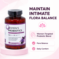 Capsules de Probiotiques pour Femmes 50 Milliards d'UFC OEM ODM Équilibre de la Flore Intime Soutien de la Santé Intestinale Soutien Immunitaire XuTong