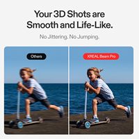 Ensemble de lunettes XREAL Air AR Beam Pro (8G + 256G), prend en charge toutes les applications Google Play Store, le compagnon de calcul spatial des lunettes AR