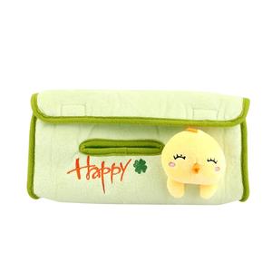 Servilletero de <span class=keywords><strong>Patito</strong></span> de dibujos animados Oem, cubierta de tejido relleno con caja de pañuelos de animales de peluche de juguete de pato - Product Image 1