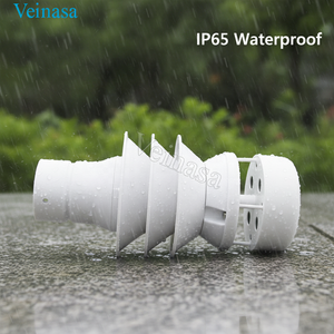 Station météo intégrée Veinasa-THPRW-03 6 en 1 avec capteur ultrasonique de vent, détecteur de température, d'humidité et de pluie pour extérieur - Product Image 1