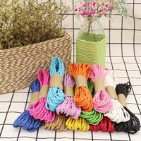 Cordes de fil de papier et corde torsadée pour Scrapbooking Art Crafts Poignées de sac en papier