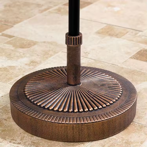 Buenas ventas mármol hierro fundido plástico redondo playa <span class=keywords><strong>jardín</strong></span> sol sombrilla al aire libre sombrilla Base con ruedas - Product Image 2