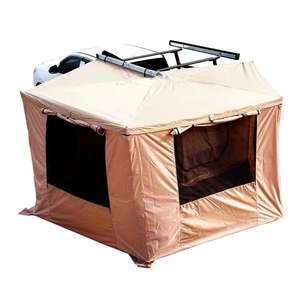 เต็นท์หลังคารถยนต์แบบเปิดอัตโนมัติ รุ่น <span class=keywords><strong>Tourista</strong></span> Rooftop Car Side Awning Tent 270 ผลิตจากผ้าโพลีเอสเตอร์ 600D กันน้ำ 2000-3000 มม. ใช้ได้ทุกฤดู เปิดเร็ว ไม่ต้องใช้สายรัด - Product Image 4