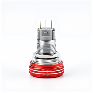 Interruptor de Parada de Emergencia Metálico IP65 con Bloqueo para Control de Seguridad en Extractores de Humos - Product Image 6