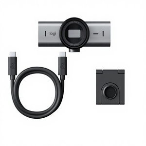 Nouveau pour <span class=keywords><strong>Logitech</strong></span> MX <span class=keywords><strong>Brio</strong></span> <span class=keywords><strong>4K</strong></span> Ultra HD : Système de visioconférence avec réglage intelligent de la lumière et obturateur de confidentialité intégré - Product Image 4