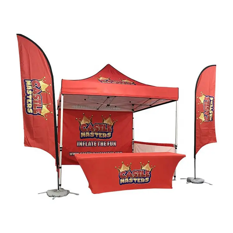 Custom Tent 3x3 3x4.5 3x6 Easy Up Pop Up Canopy Folding Outdoor Gazebo Tent Trade Show Tent For Events Outdoor