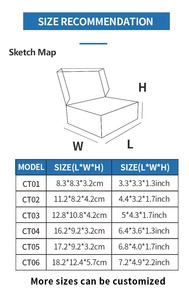 Emballage de protection recyclable pour papier postal avec logo personnalisé de bouteille en verre, boîtes vides boîtes d'expédition pour boîtes cadeaux de pot de miel/ - Product Image 6